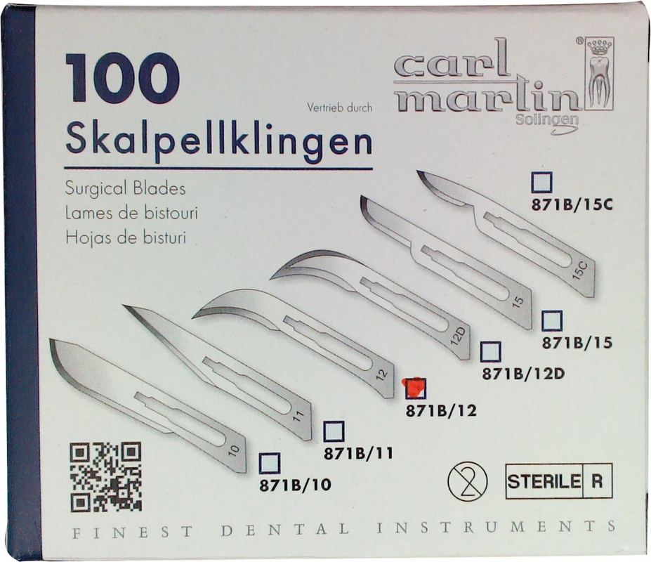 Skalpellklingen Carl Martin