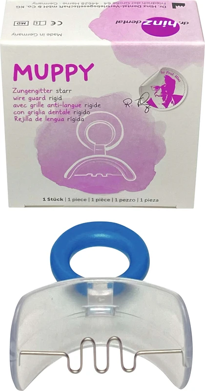 Muppy® Zungengitter Stück MVP II transparent, starr