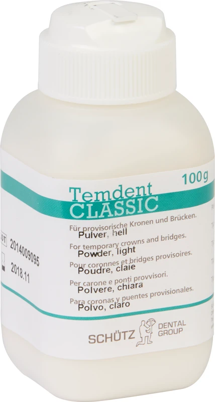 Temdent® CLASSIC Dose 100 g Pulver hell