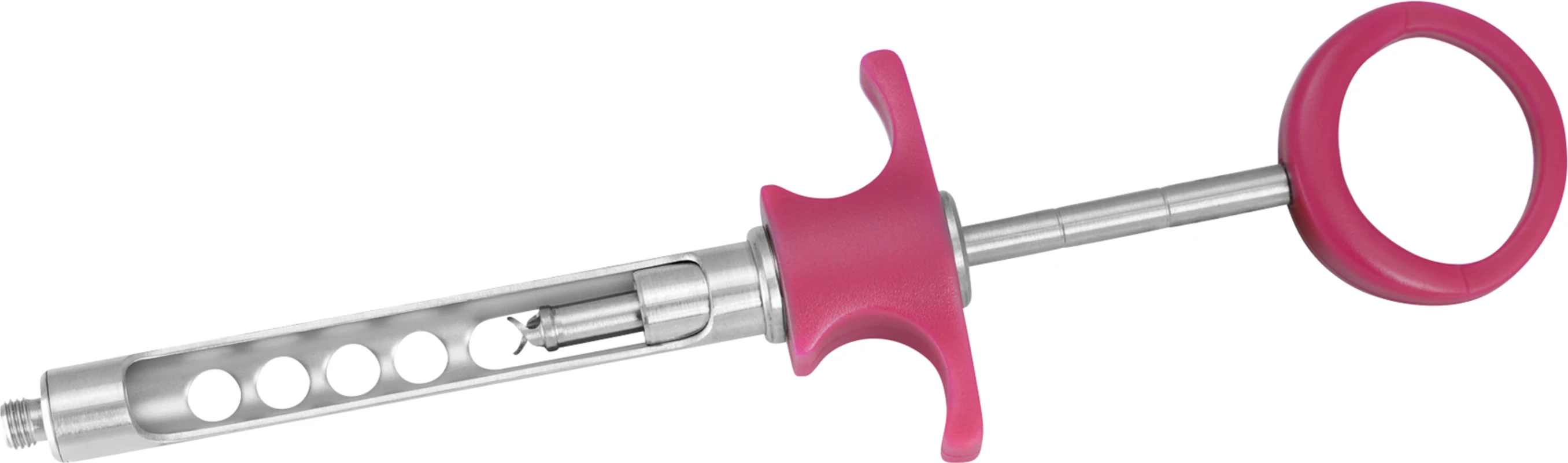 Zylinderampullenspritze CRAW Pakung 1 Stück pink