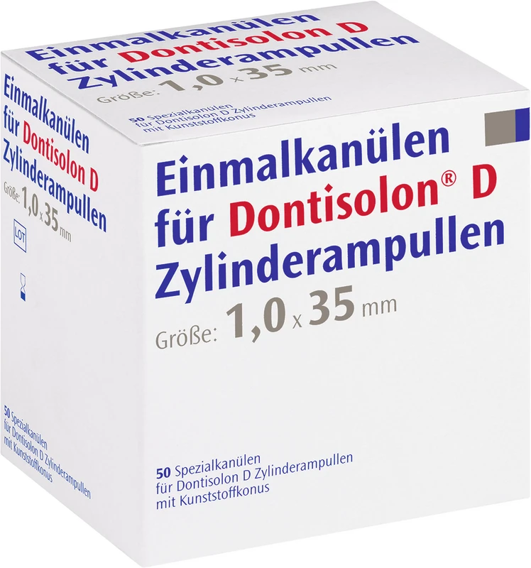 Dontisolon® D Packung 50 Stück Ø 1 x 35 mm