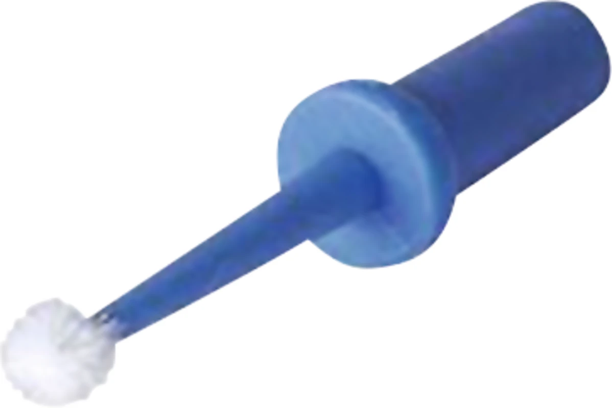 Applikationstips Packung 100 Stück blau Applikationstips Unigloves