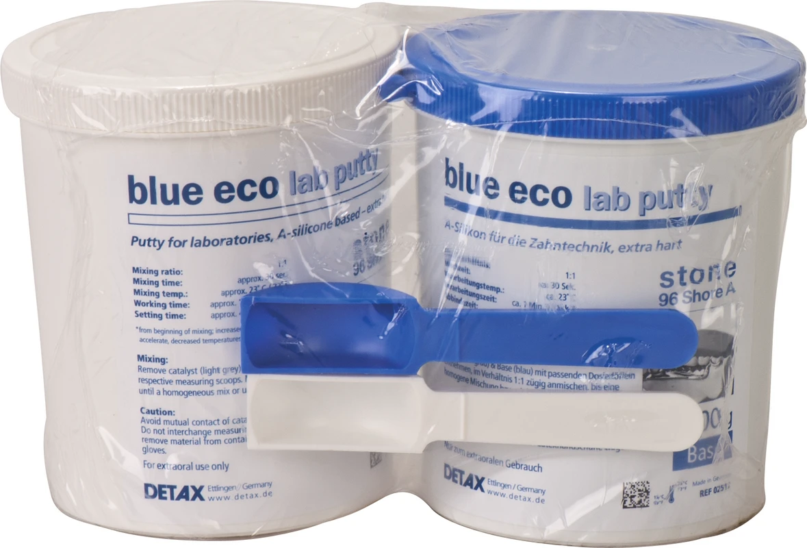 blue eco stone Ecopackung 1,4 kg Dose Base, 1,4 kg Dose Katalysator, 2 Dosierlöffel