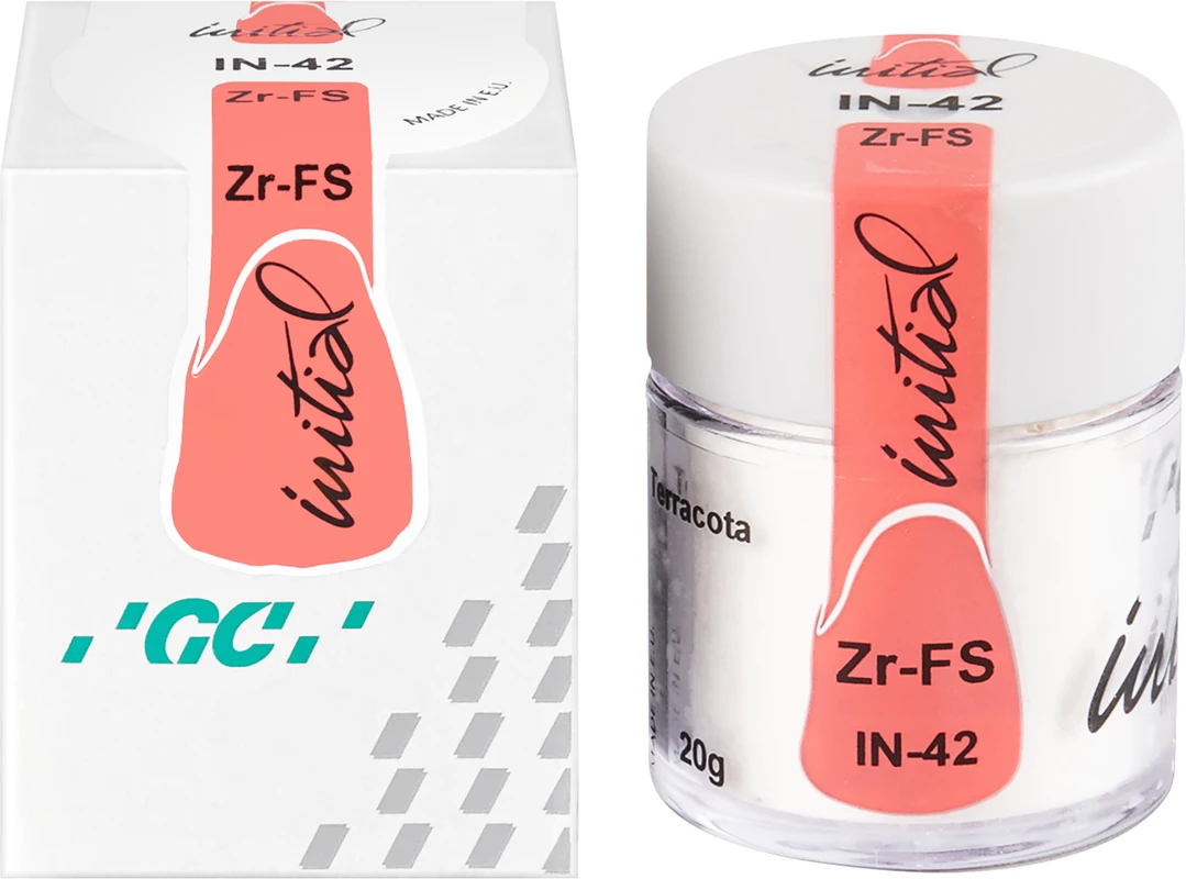 GC Initial™ Zr-FS Dose 20 g Pulver inside IN-42 Terracota