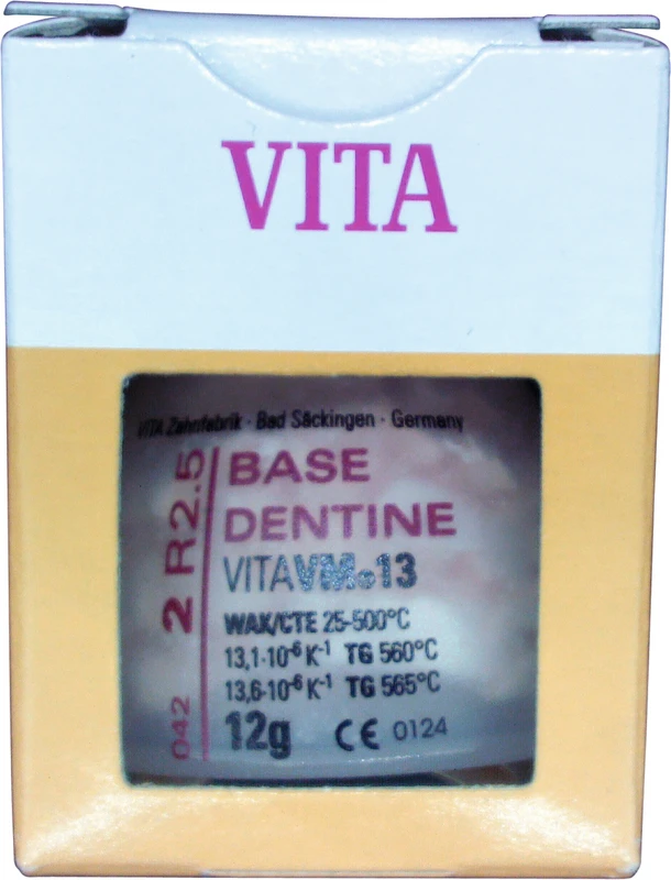 VITA VM® 13 3D-MASTER® Dose 12 g Pulver dentin 2R2.5