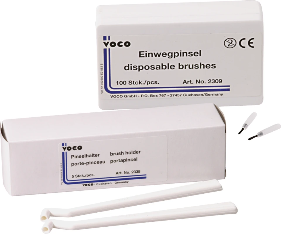 Einwegpinsel Packung 100 Pinsel Einwegpinsel VOCO