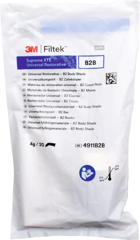 Filtek™ Supreme XTE Universal Packung 20 x 0,2 g Kapsel body B2