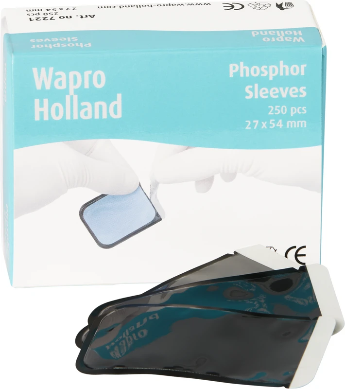WAPRO Speicherfolienhüllen Packung 250 Stück 27 x 54 mm Dürr/Gendex