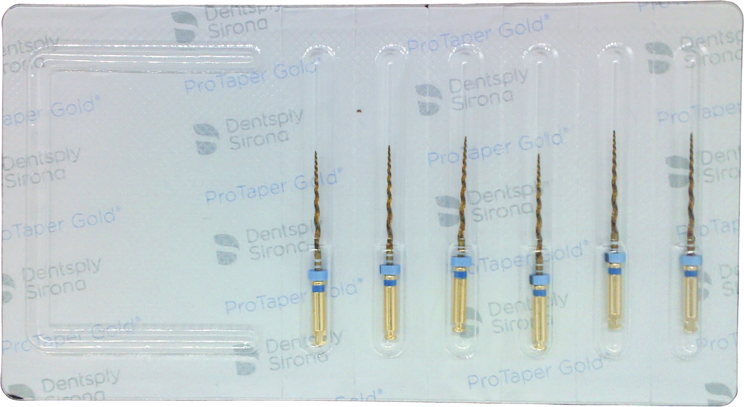 ProTaper Gold® Packung 6 Stück 21 mm, Gr. F3