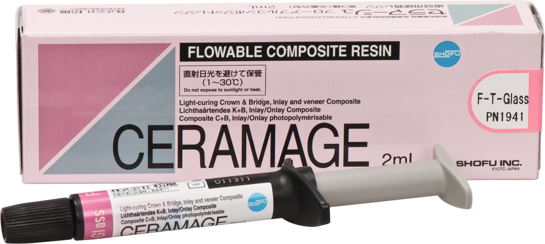 CERAMAGE Spritze 2 ml flowable T-Glass