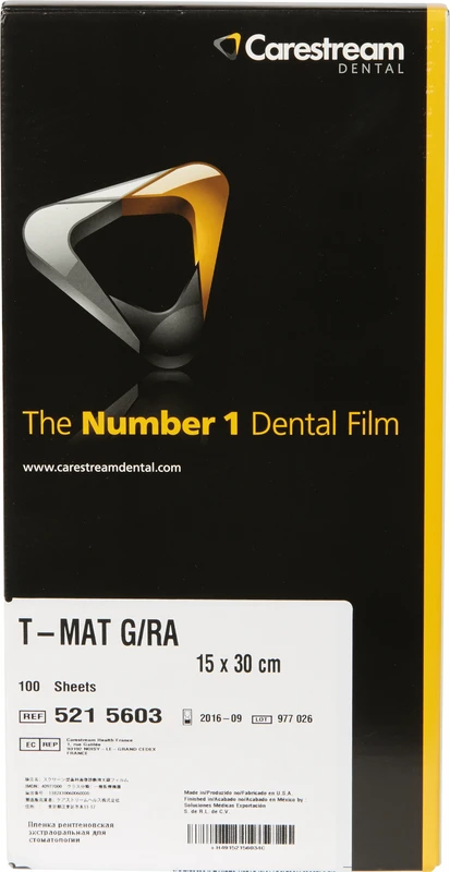 T-MAT G/RA Film Packung 100 Stück 15 x 30 cm