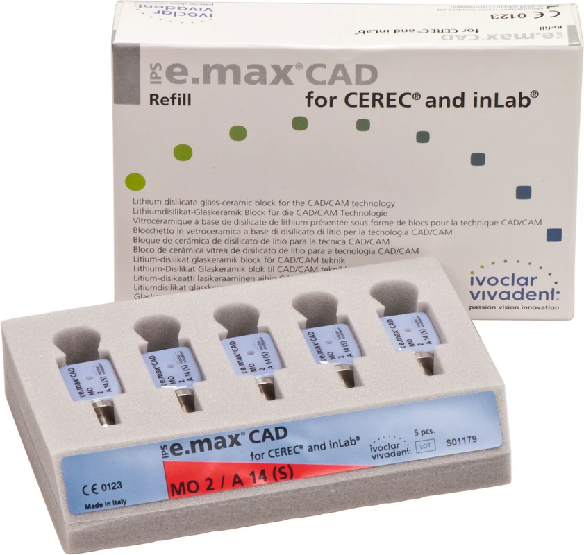 IPS e.max CAD Abutment Solutions for CEREC/inLab Ivoclar Vivadent
