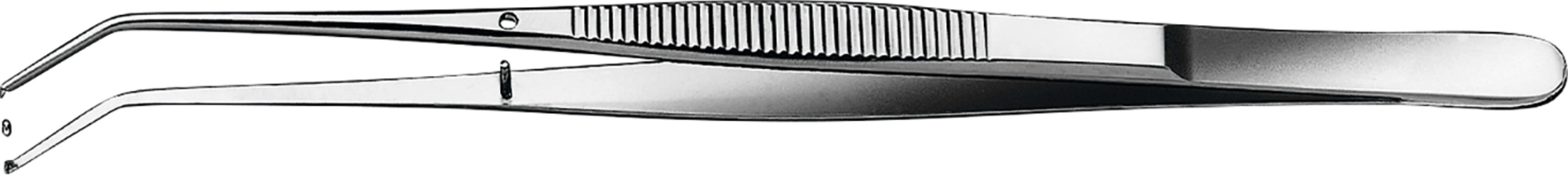 Pinzette nach Semken Stück 15 cm, gebogen, sehr fein