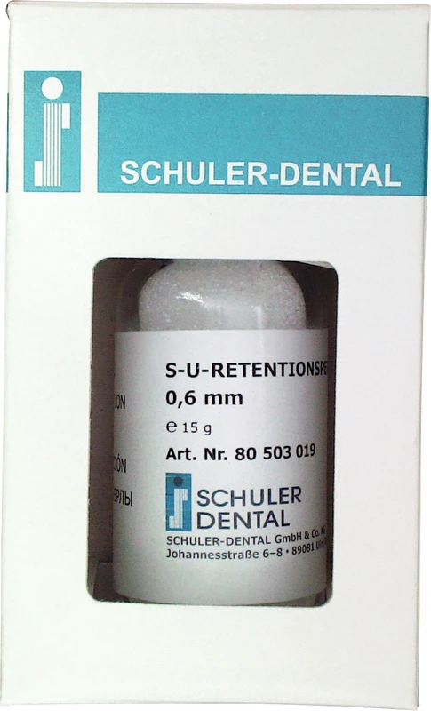 S-U-Retentionsperlen SCHULER-DENTAL