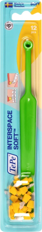 TePe® Interspace Packung 1 Interspace, 12 Bürsten soft