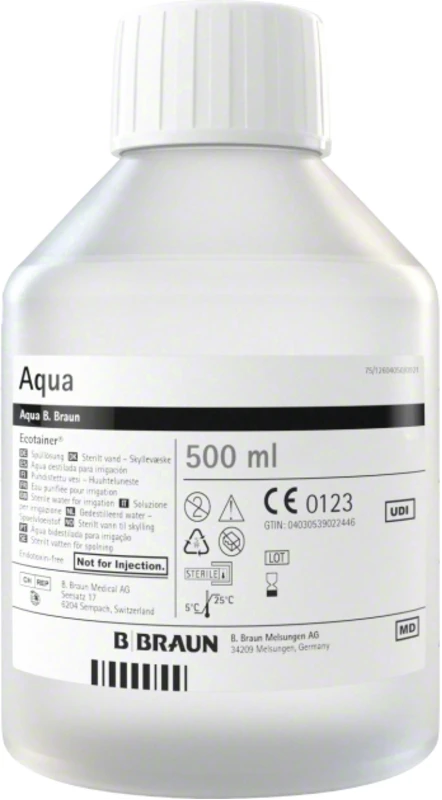Aqua Spüllösung Flasche 500 ml