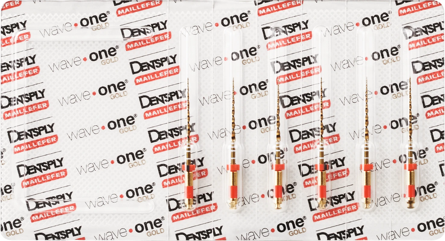 WaveOne® Gold Packung 6 Stück PRIMARY, 25 mm, Taper.07 ISO 025