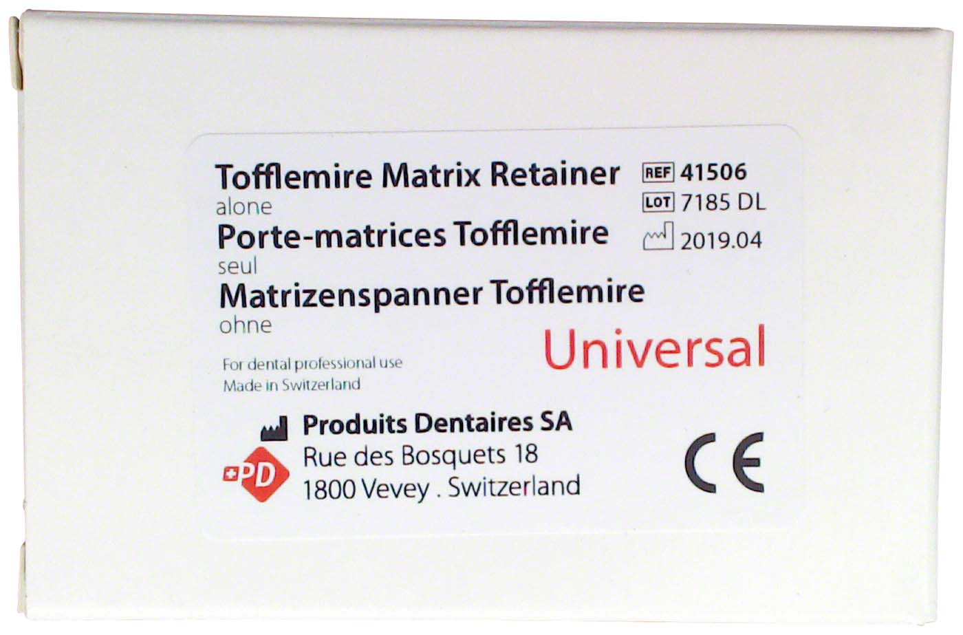 Matritzenspanner nach Tofflemire Produits Dentaires