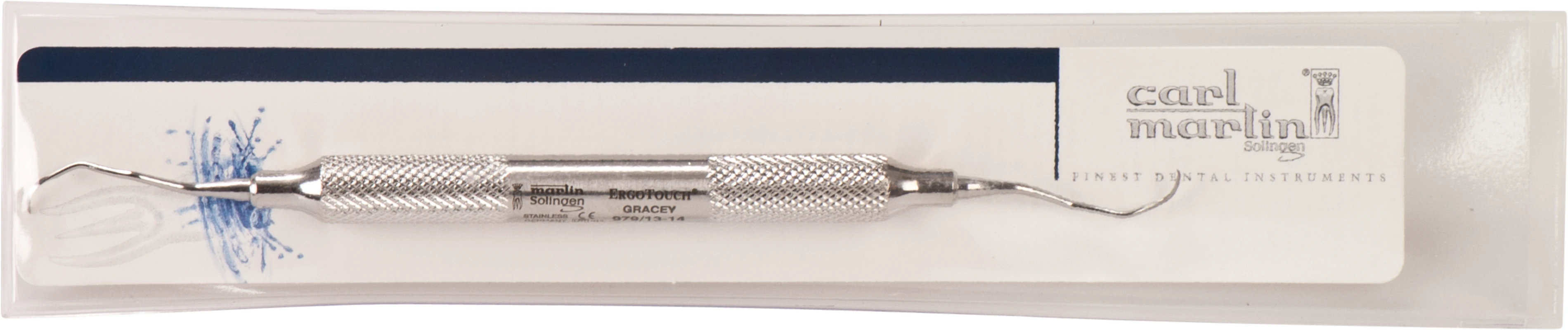 ErgoTouch Gracey-Küretten Stück Figur 13-14, ErgoTouch Griff, OK + UK
