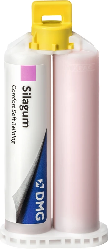Silagum Comfort Nachfüllpackung 25 ml Doppelkartusche, 5 Automix-Tips