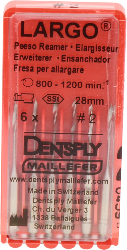 LARGO® Peeso Reamer A0009-23 Dentsply Sirona