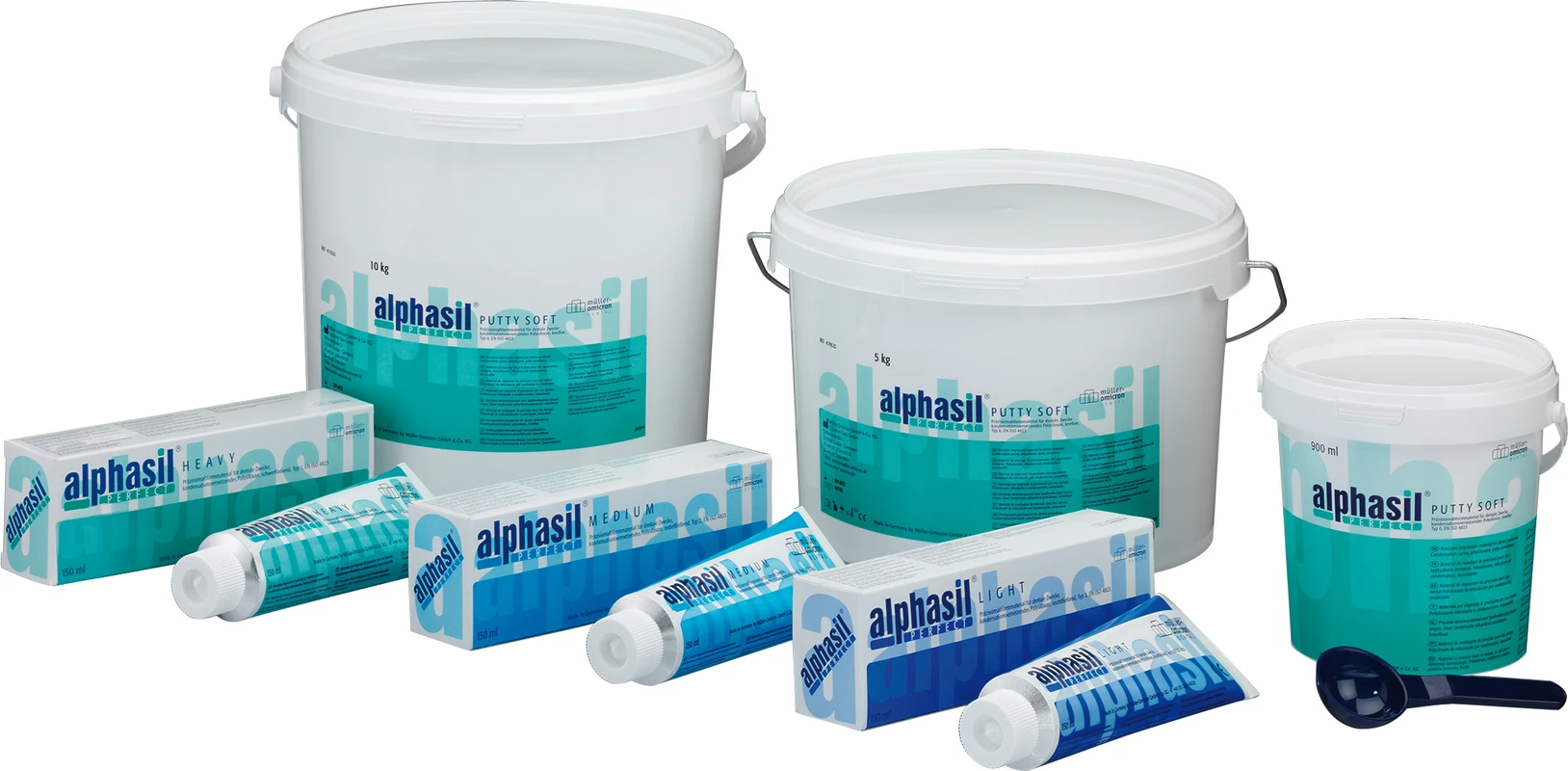 alphasil® PERFECT Tube 150 ml LIGHT, dunkelblau