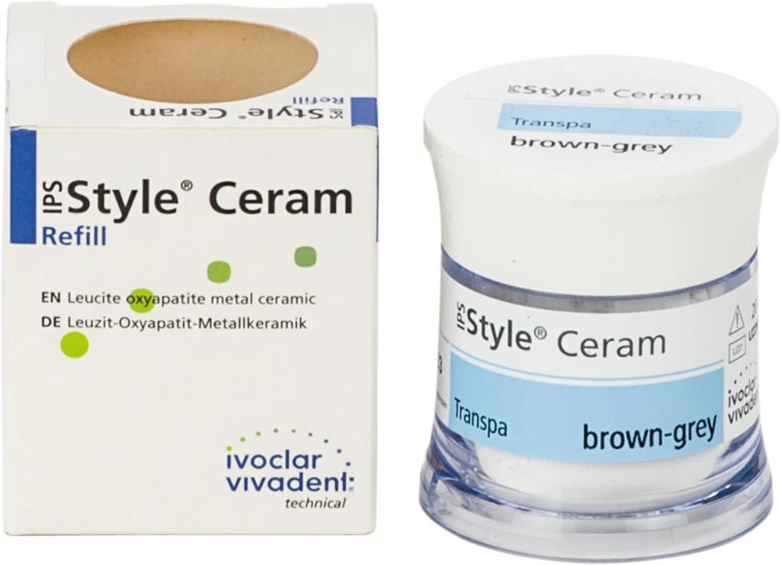 IPS Style® Ceram Dose 20 g Pulver transparent brown-grey