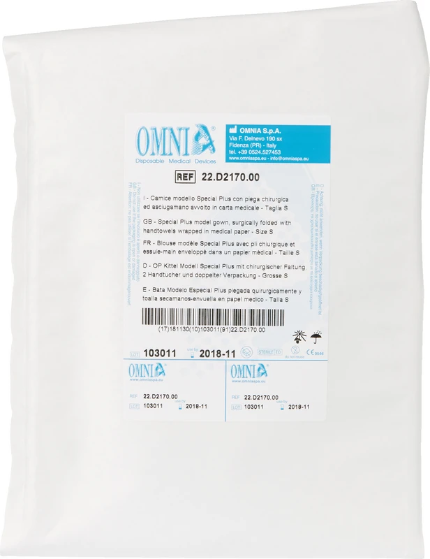 Mantel Special Plus Packung 12 Stück S, 109 cm