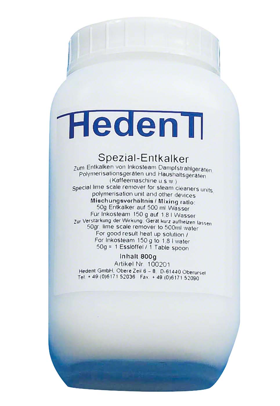 Spezial-Entkalker Hedent