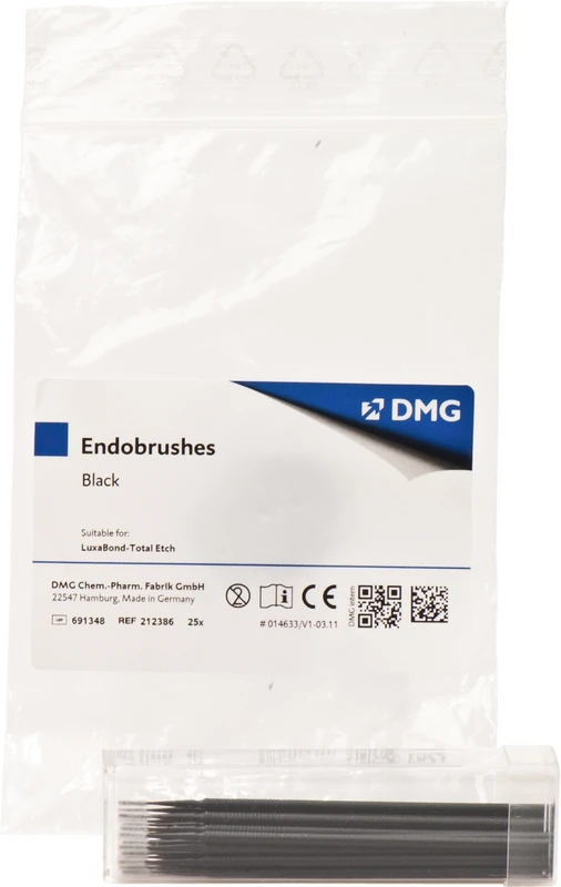 LuxaBond Endopinsel Packung 25 Stück black