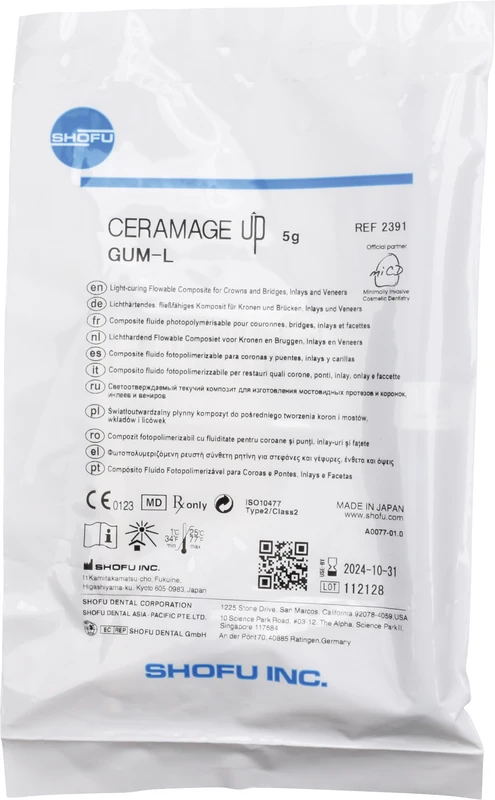CERAMAGE UP Spritze 5 g Komposit gum L
