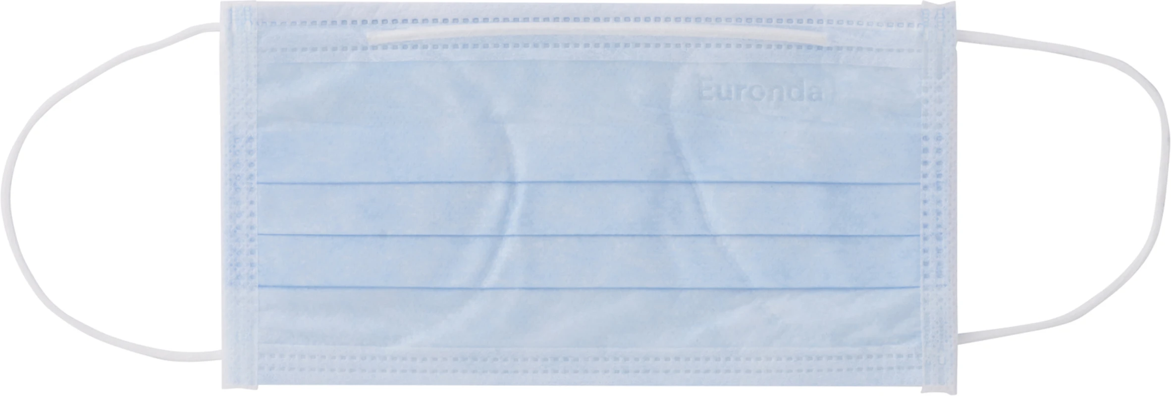 Monoart® Mundschutz Protection 3 Box 50 Stück mit Gummizug, blau