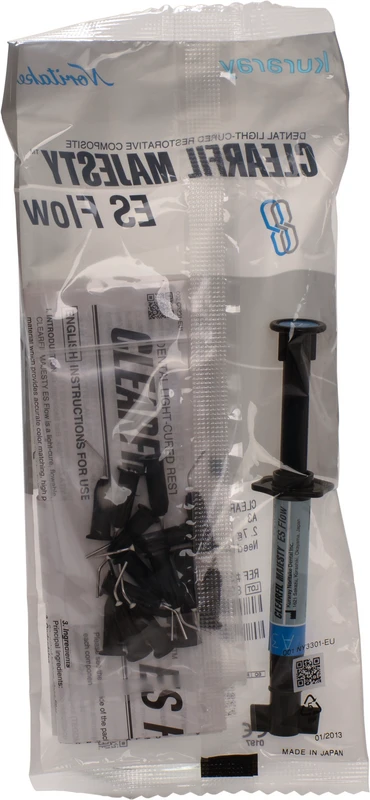 CLEARFIL MAJESTY™ ES Flow Packung 2,7 g Spritze low A3, 15 Applikationsspitzen