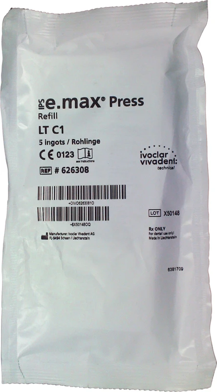 IPS e.max® Press Packung 5 Rohlinge LT C1