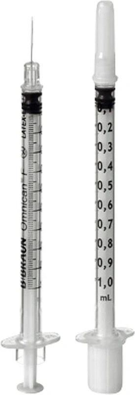 Omnican®-F Packung 100 Stück 1 ml, Kanüle 0,30 x 12 mm