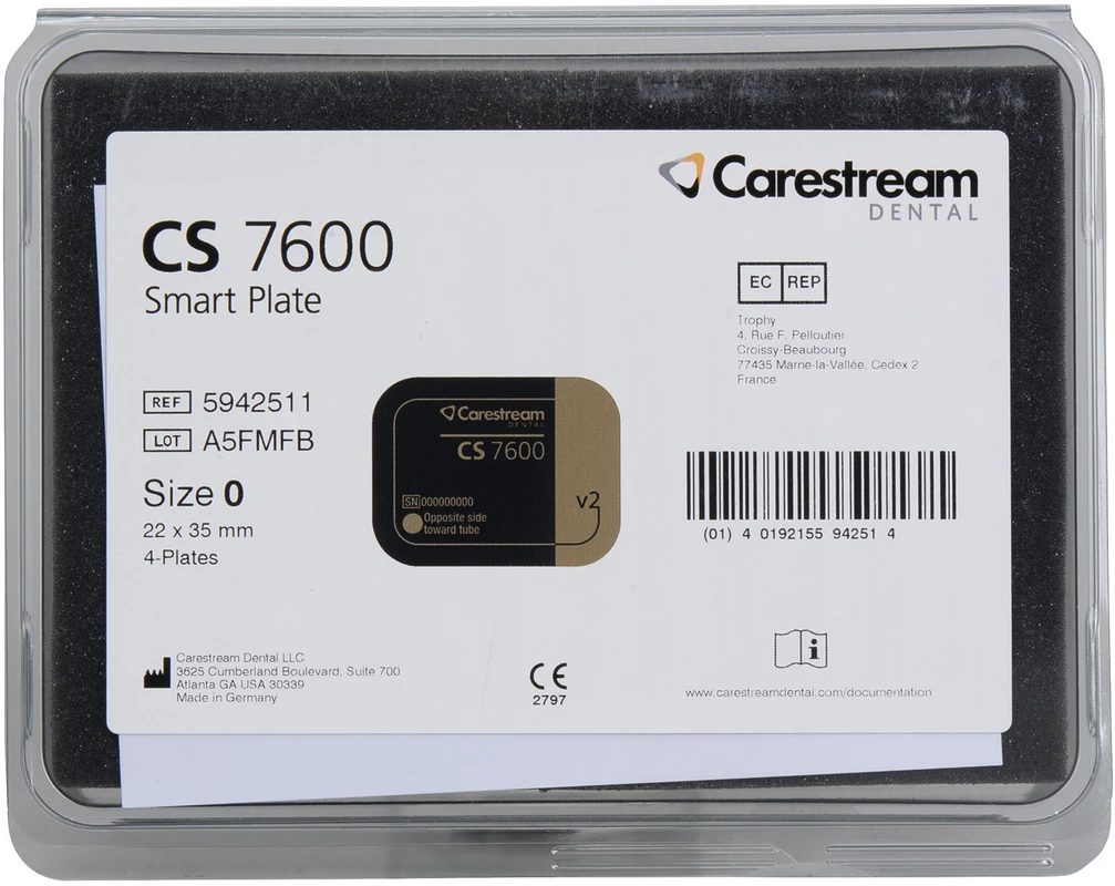 Speicherfolien für CS 7200 Neo/CS 7600 Packung 4 Stück Größe 0 für CS 7200 Neo und CS 7600