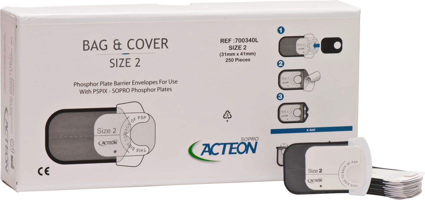 Biss-Schutzhüllen Sopro (ACTEON Group)