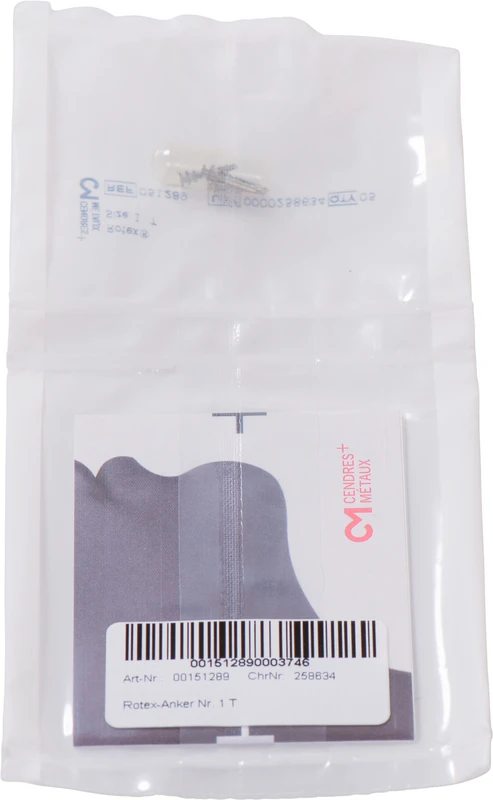 Rotex® Packung 5 Anker Titan Größe 1