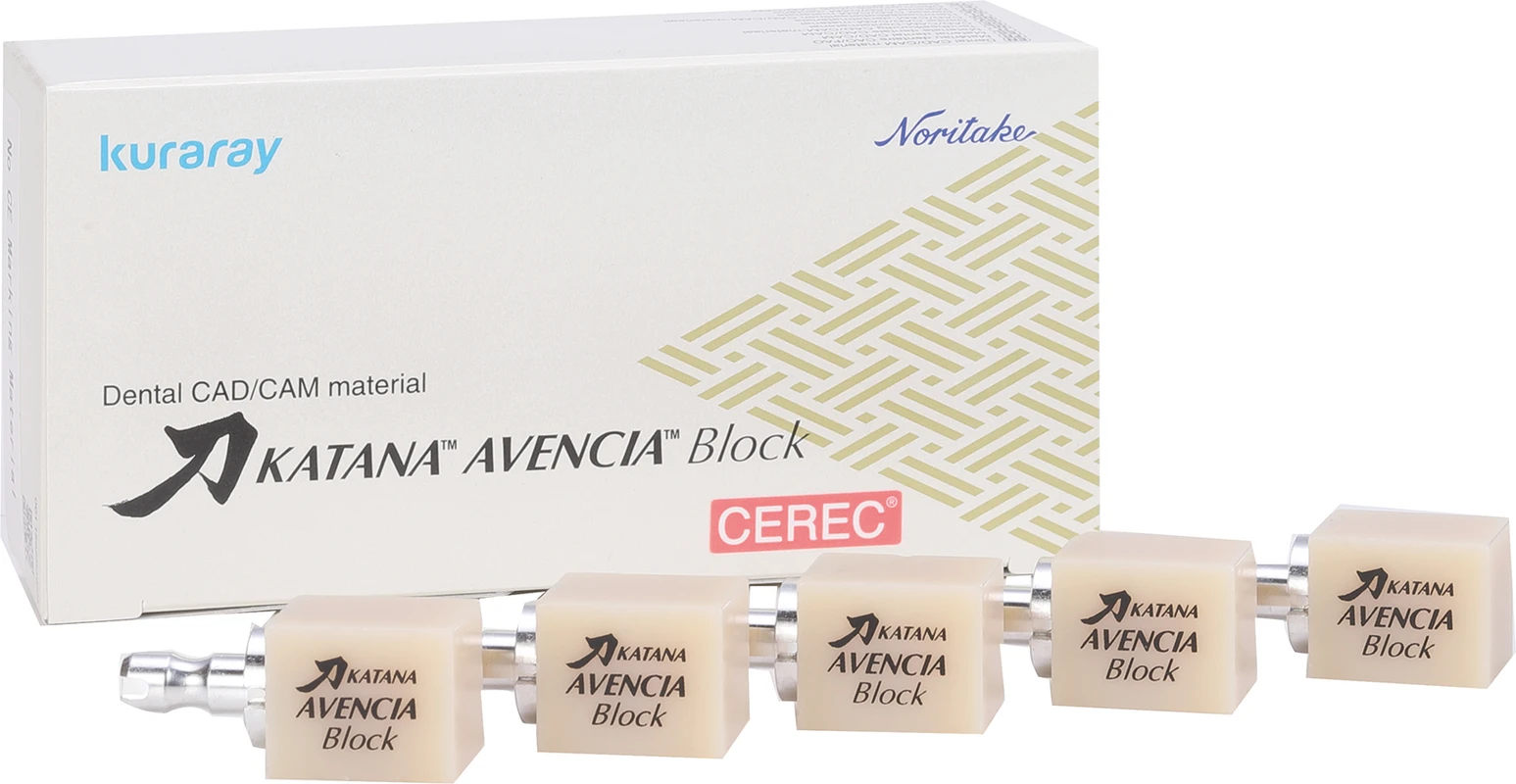 KATANA™ AVENCIA™ Block Packung 5 Stück Größe 12, A3, CEREC