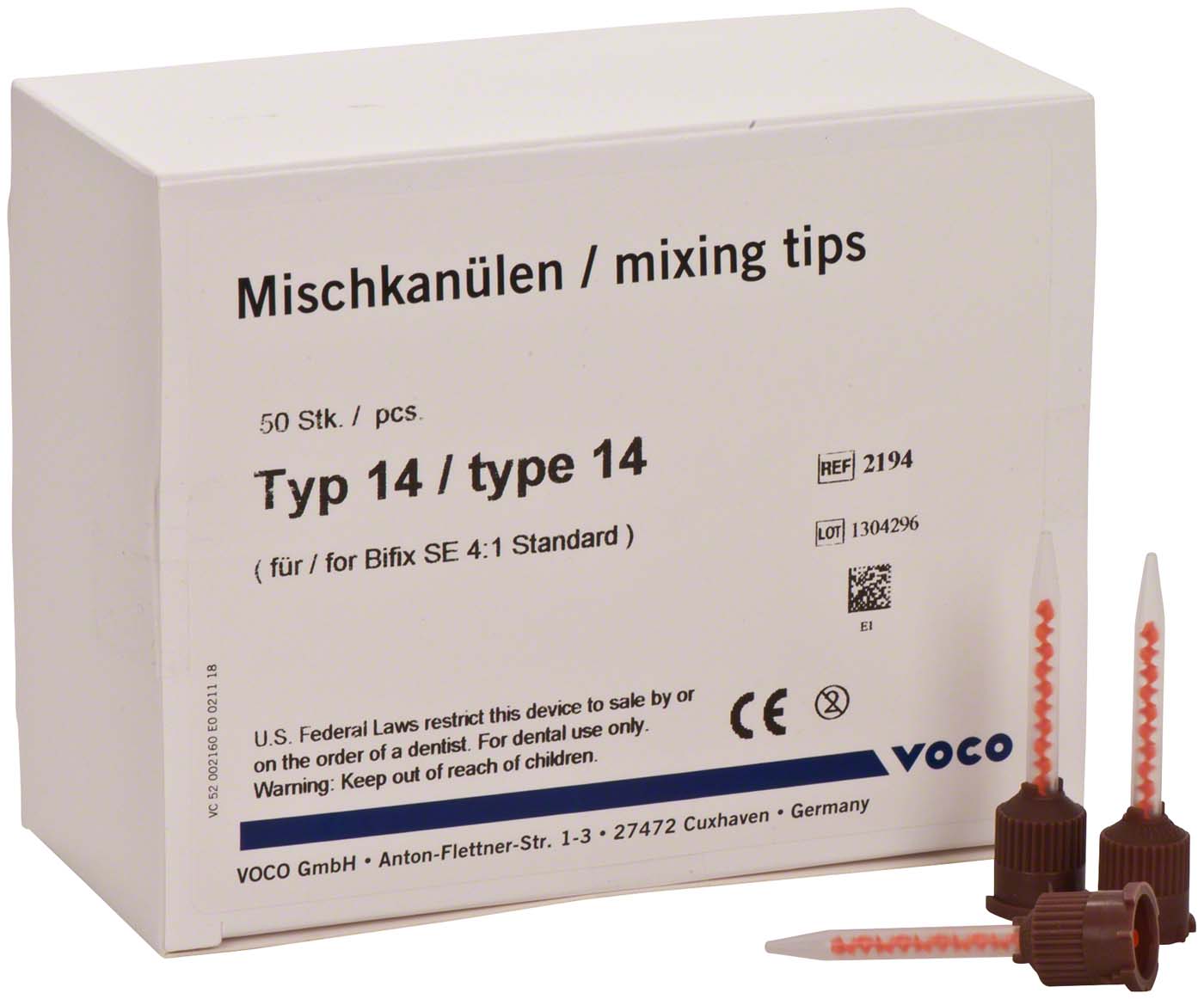 VOCO Mischkanülen Typ 14 VOCO