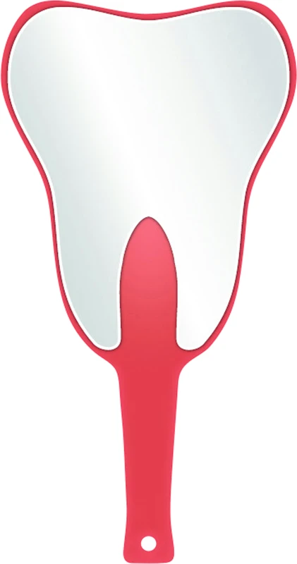 Handspiegel ZAHN Stück pink
