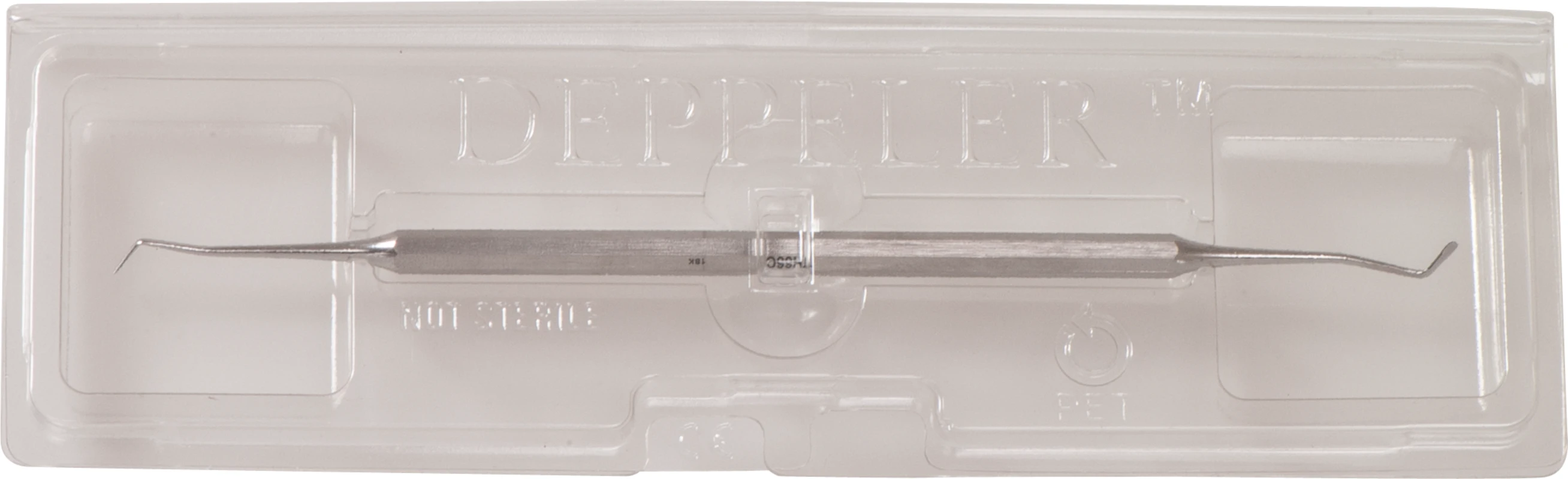 DEPPELER Spatel Stück Classic, 1,5 mm, geschwungen