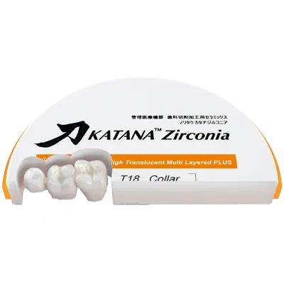 KATANA™ Zirconia HTML PLUS - Stück 18 mm, B2