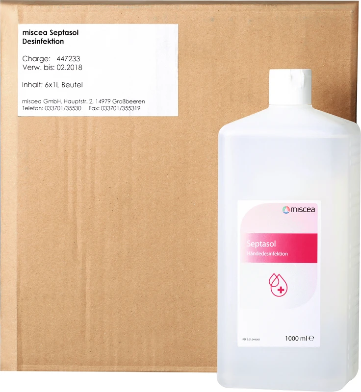 Septasol Karton 6 x 1 Liter Flasche