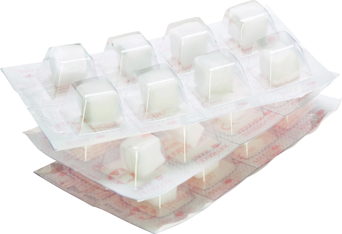 Hémocollagène Packung 24 Stück 13 x 13 x 8 mm