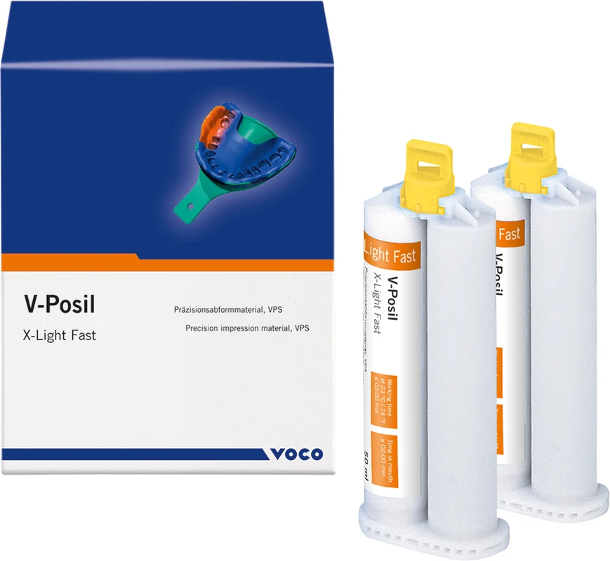 V-Posil X-Light Fast Packung 2 x 50 ml Doppelkartusche