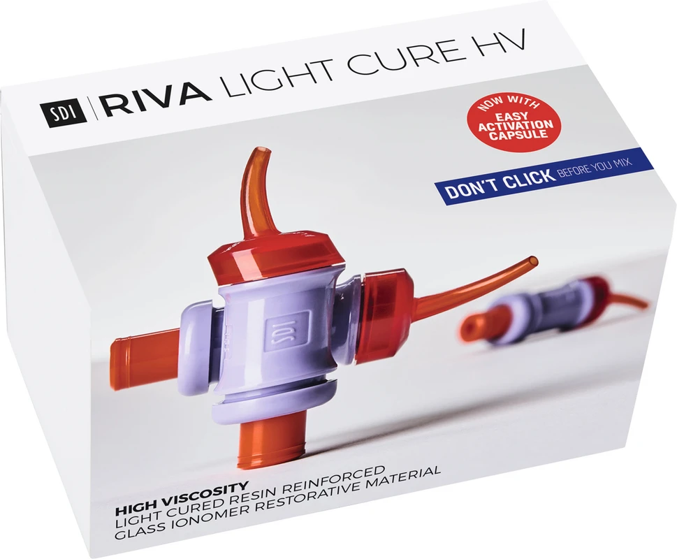 riva light cure HV Packung 50 Kapseln A3