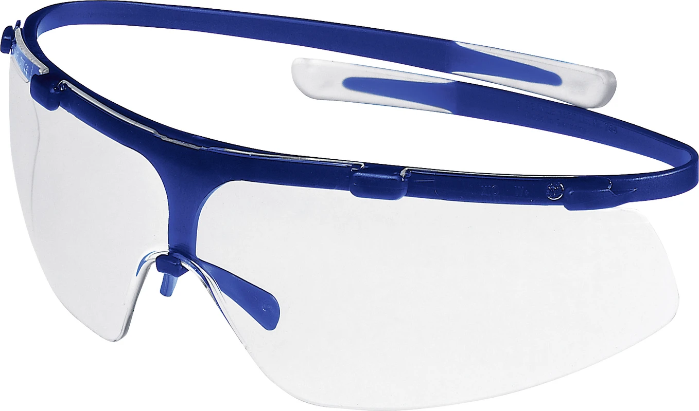 Hager iSpec® Super Lite Fit Stück Fassung blau, Scheibe farblos, UV-Bereich 2-1,2
