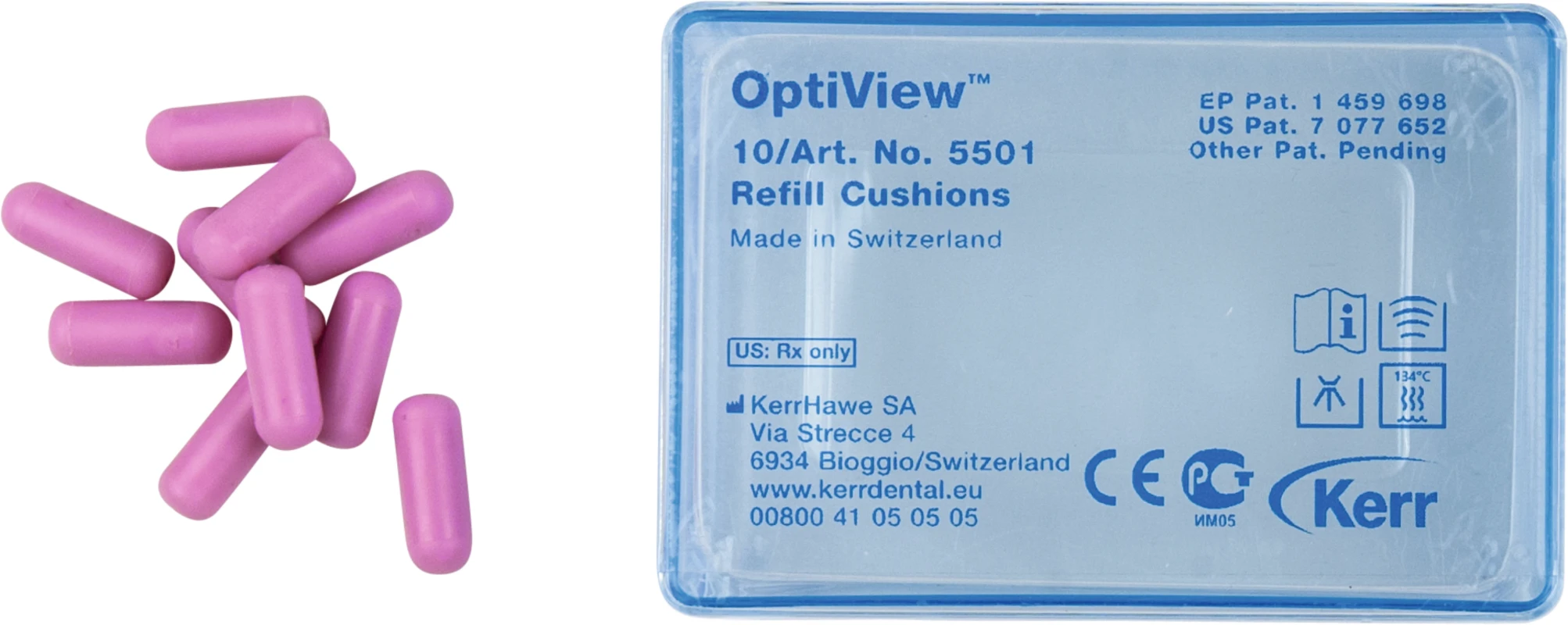 OptiView™ Packung 10 Lippenpolster