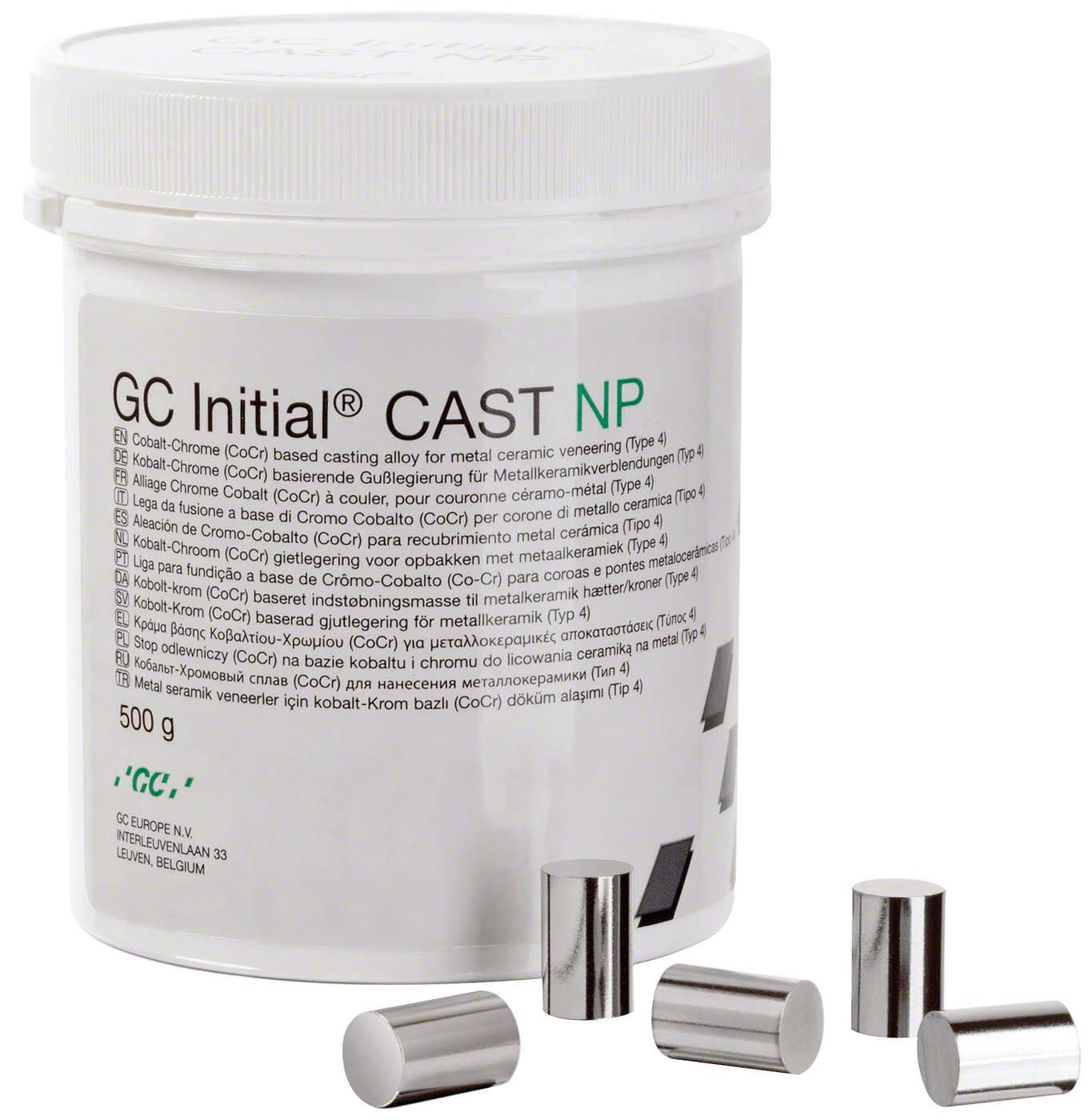 GC Initial™ CAST NP Dose 500 g GC Initial™ CAST NP GC